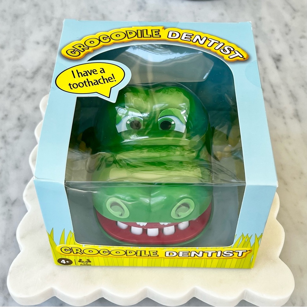 Crocodile Dentist Game - Green Croc Tooth Game